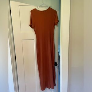 Pumpkin Spice Maxi Dress